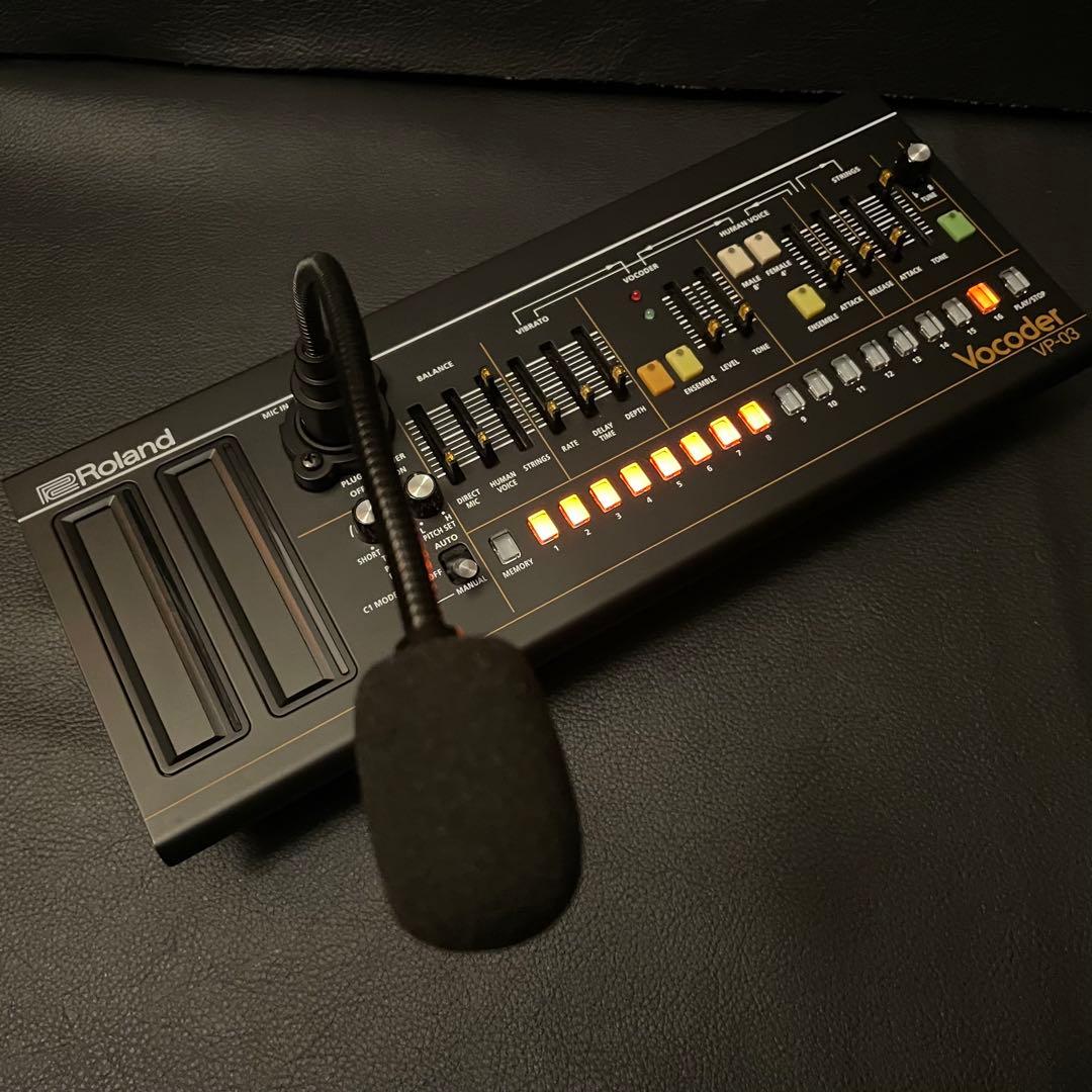 Roland Vocoder VP-03 ヴォコーダー VP-330 YMO機材