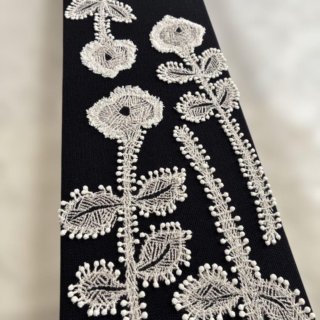 ミナペルホネン ファブリックボード　frost garden ブラック新品