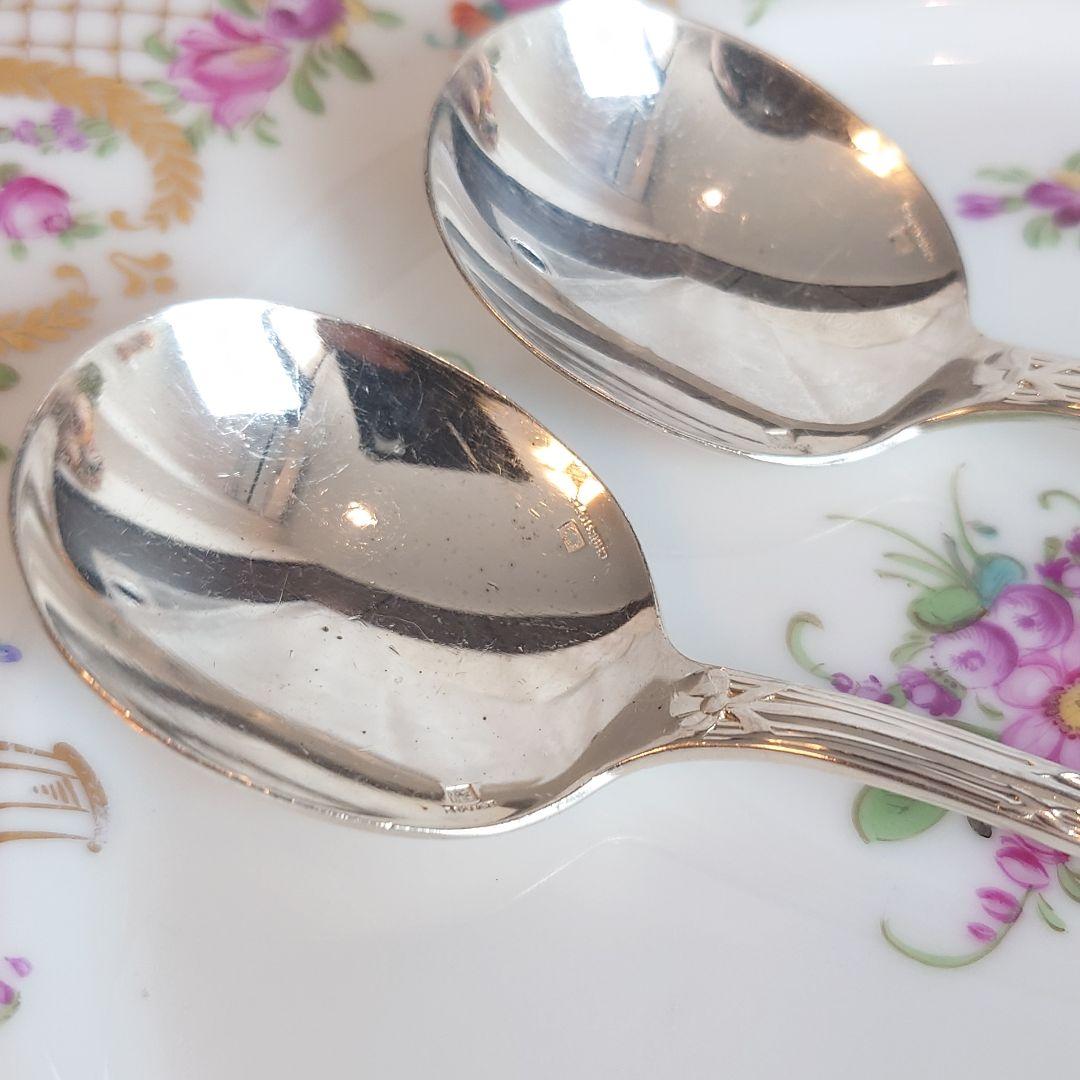 クリストフル　リュバン　レア　コンソメスプーン　2本組　スープスプーン