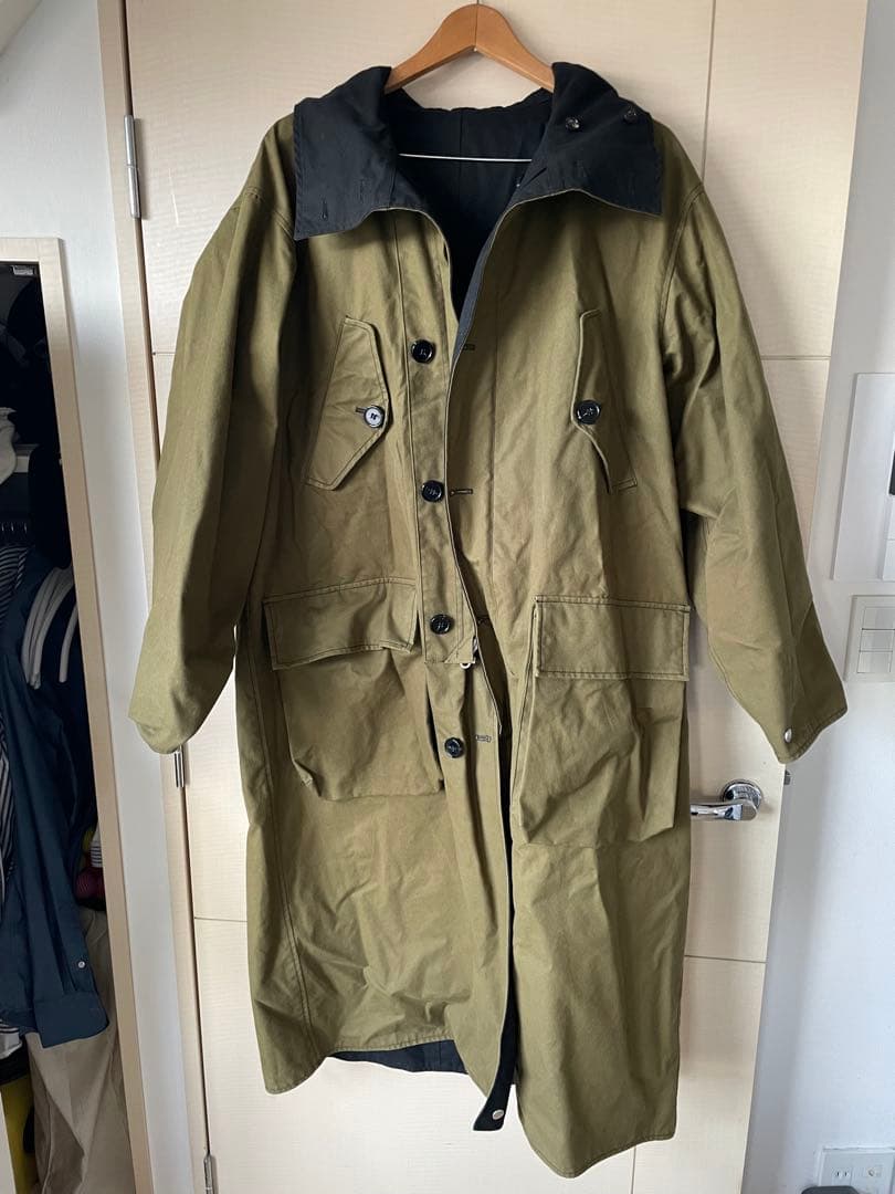 MARNI リバーシブルモッズコート/44/