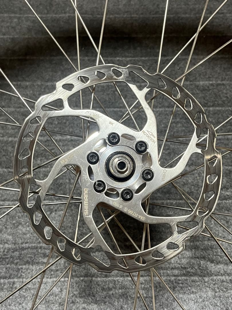 650B手組みセットSONダイナモWhite XMR QR bluelug