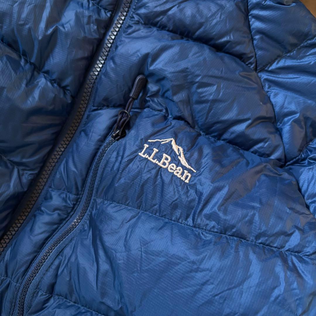 【極暖850fil⭐️】極暖L.L.Bean ダウンジャケット　ブルー　青色　XL