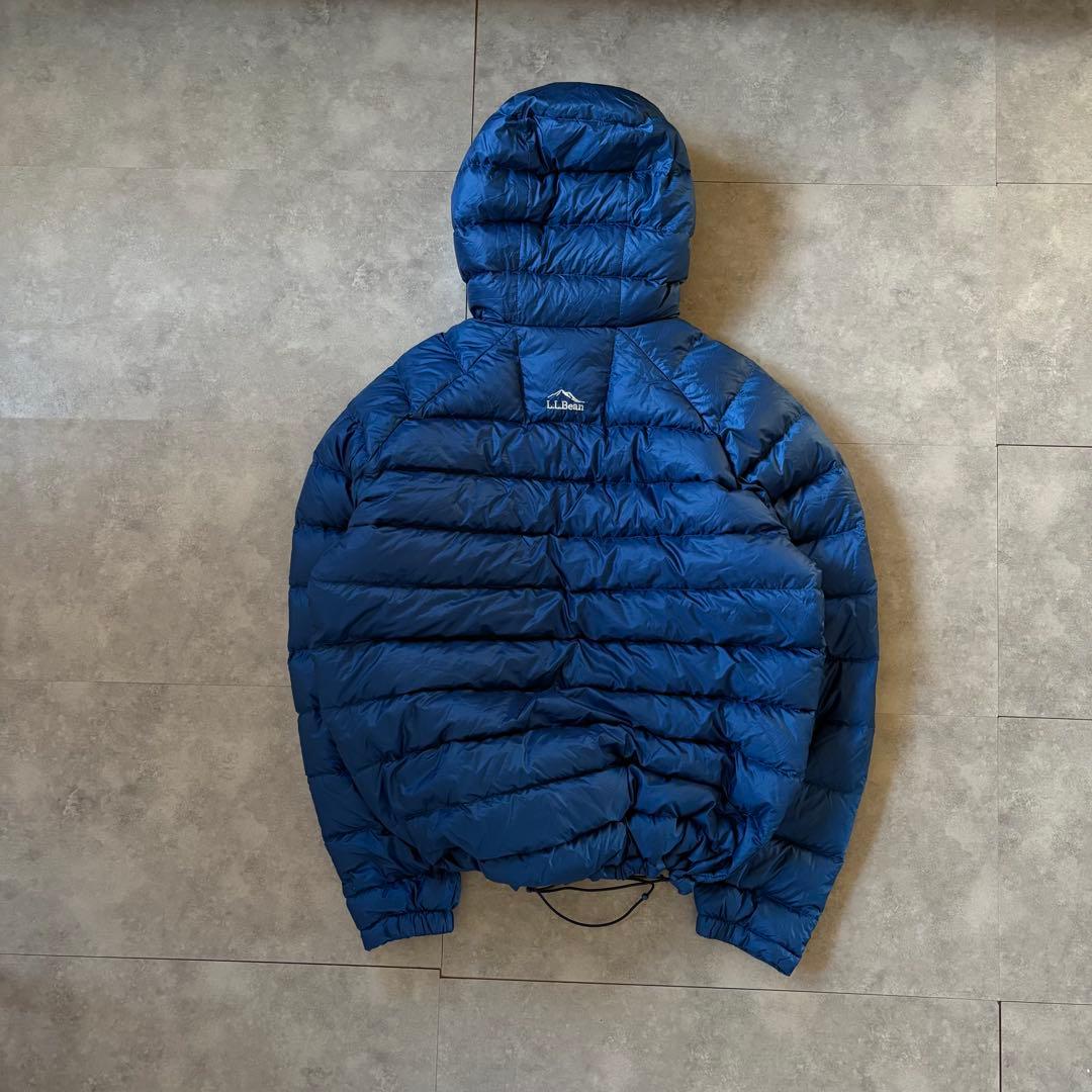 【極暖850fil⭐️】極暖L.L.Bean ダウンジャケット　ブルー　青色　XL