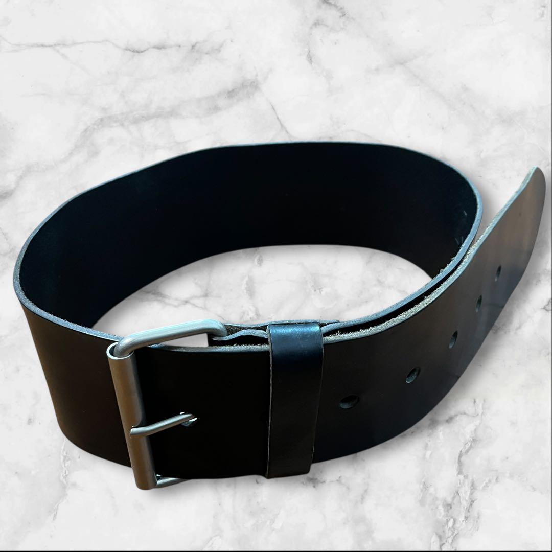 小物 KOOKY ZOO JUVENILE LEATHER BELT BLACK