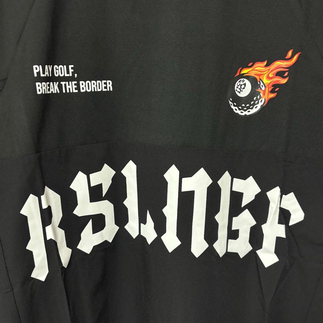 新品 ラッセルノ ゴルフ ウィンド ブレーク インナー ブラック XL 6