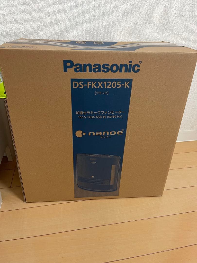 パナソニック加湿機能付セラミックファンヒーターDS-FKX1205 2019年製