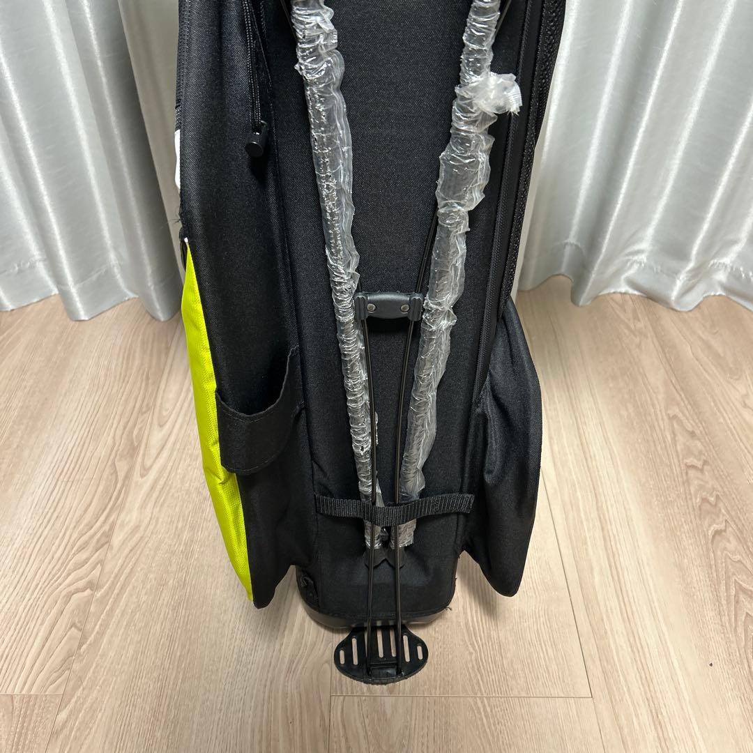 Srixon キャディバッグ 黒/黄 防水カバー付き