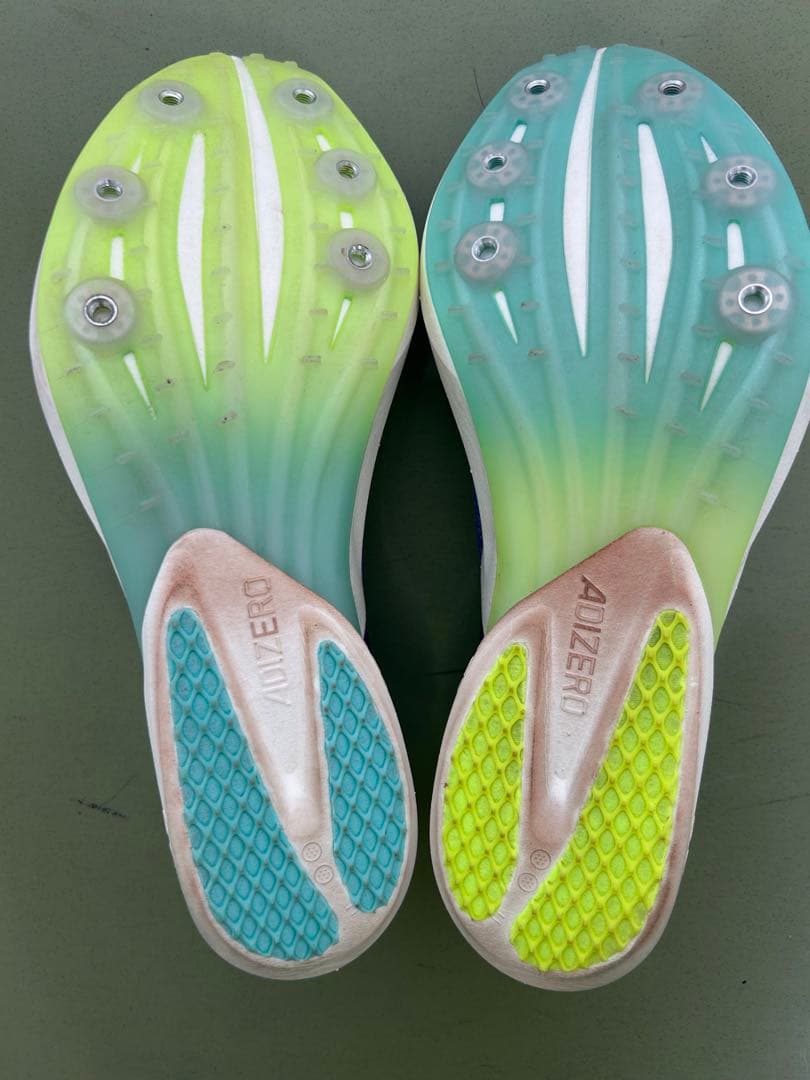 ADIZERO AVANTI スパイクシューズ 青/白　26.5