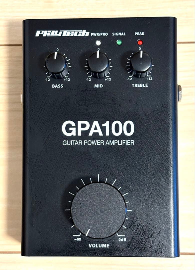 T*N様 自宅練習に最適なPlaytech GPA100 ギター用パワーアンプと