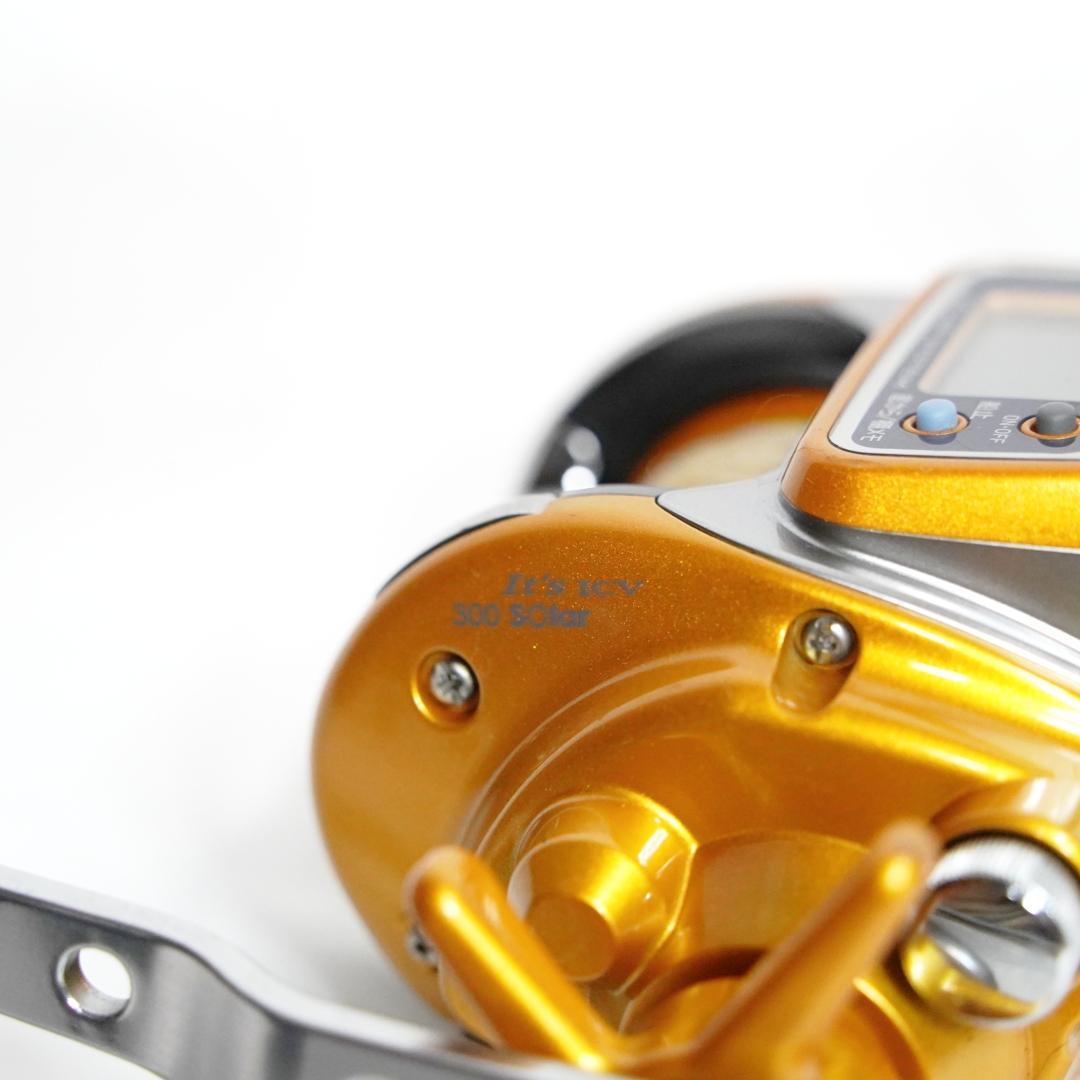 DAIWA イッツ ICV 300 ソーラー デジタルカウンター 両軸リール