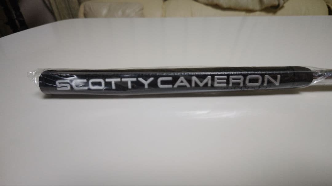 新品グリップ付き パター用スチールシャフト 34インチ