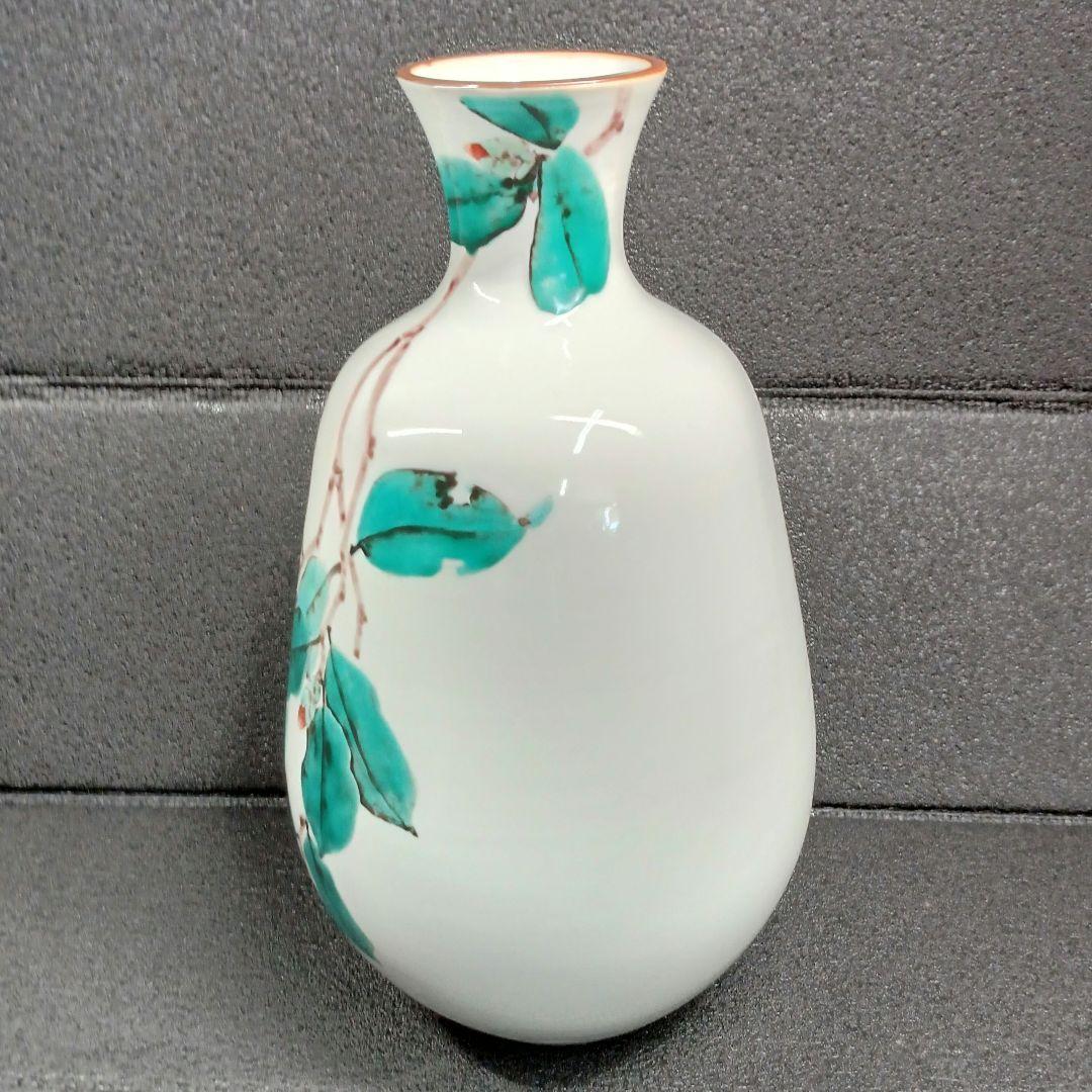 九谷焼 山田義明 在銘 花瓶