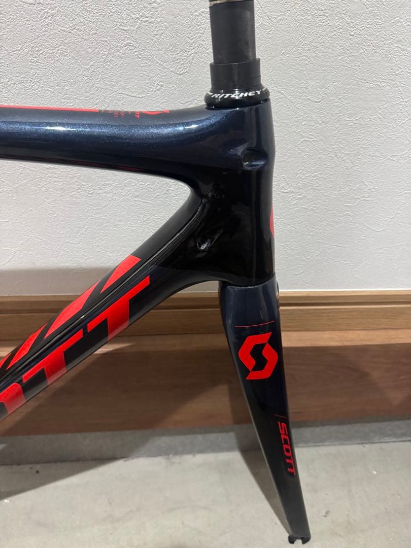 美品　SCOTT ADDICT RC10 2018年 フレームセット