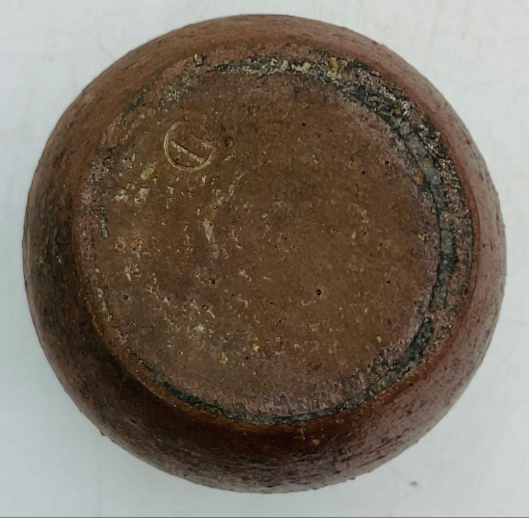 【11】★江戸時代中期　古備前焼お歯黒壺　保存箱★