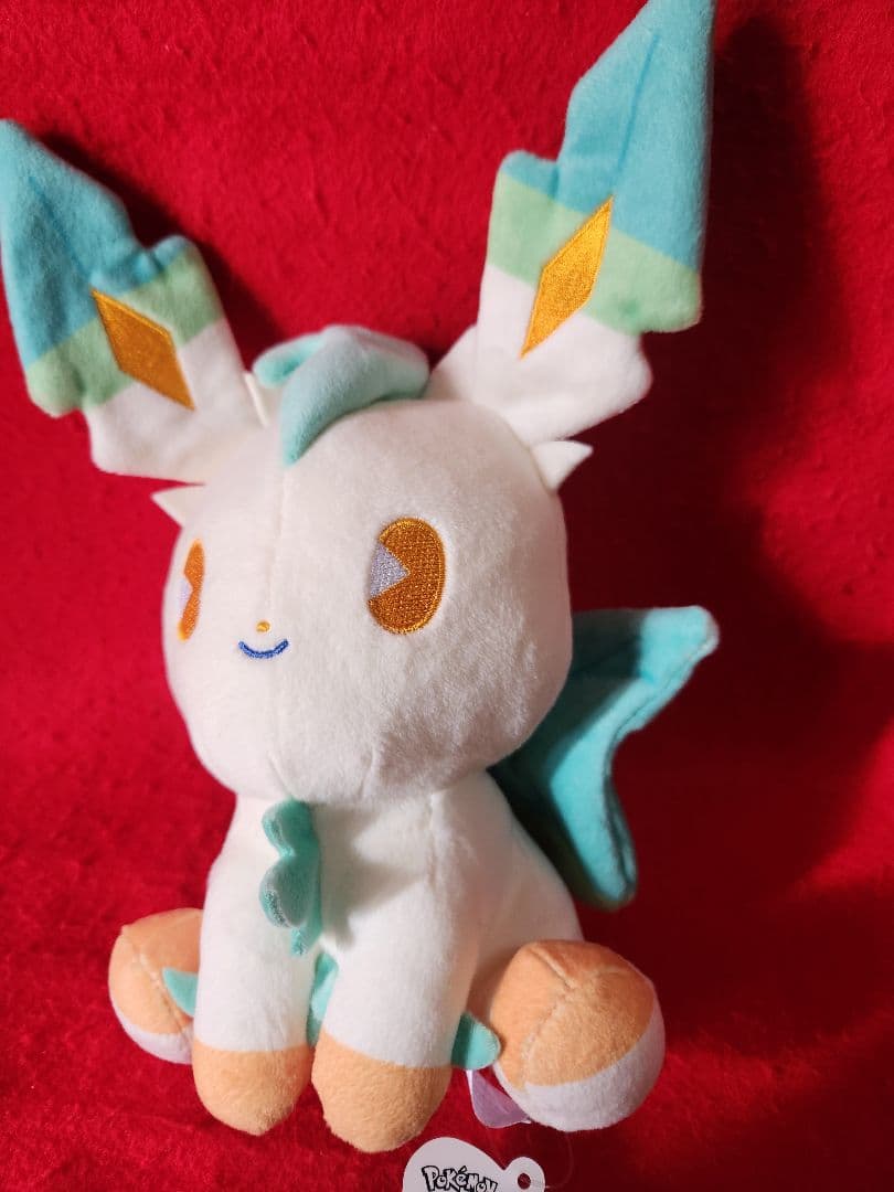ポケモン　リーフィア　ぬいぐるみ　ミックスオレ　ポケモンセンター　ポケセン