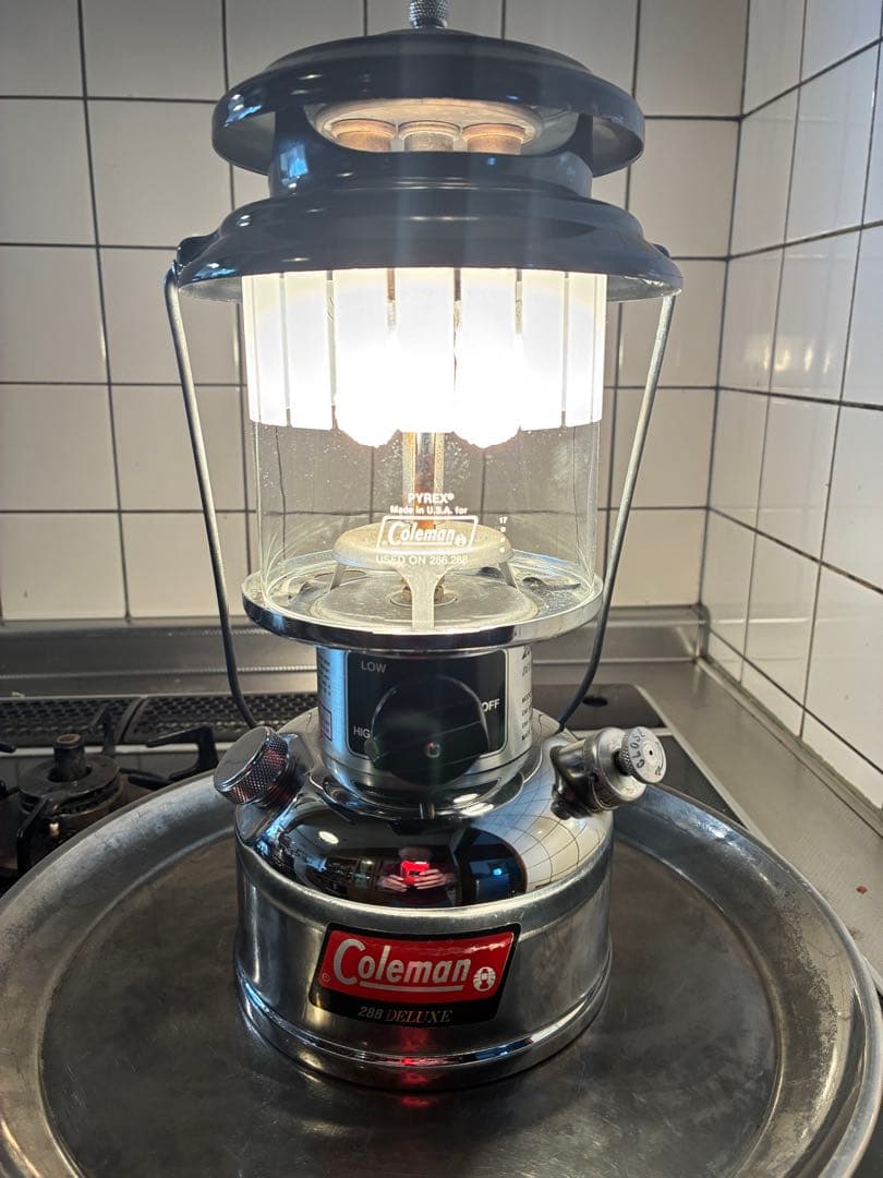 [美品][メッキタンク]コールマン288デラックス 288A742J