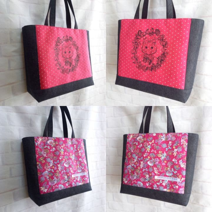 ジョリーフルール エピファニートートバッグ ハンドメイド