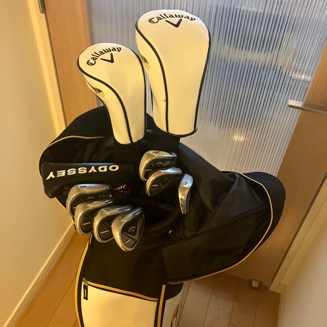 キャロウェイ ゴルフクラブセット WARBIRD スチールシャフト現行モデル