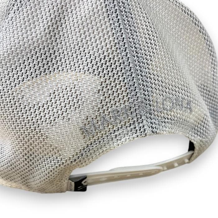 超美品 マーク＆ロナ スカル刺繍 迷彩 メッシュ キャップ 帽子 ゴルフ