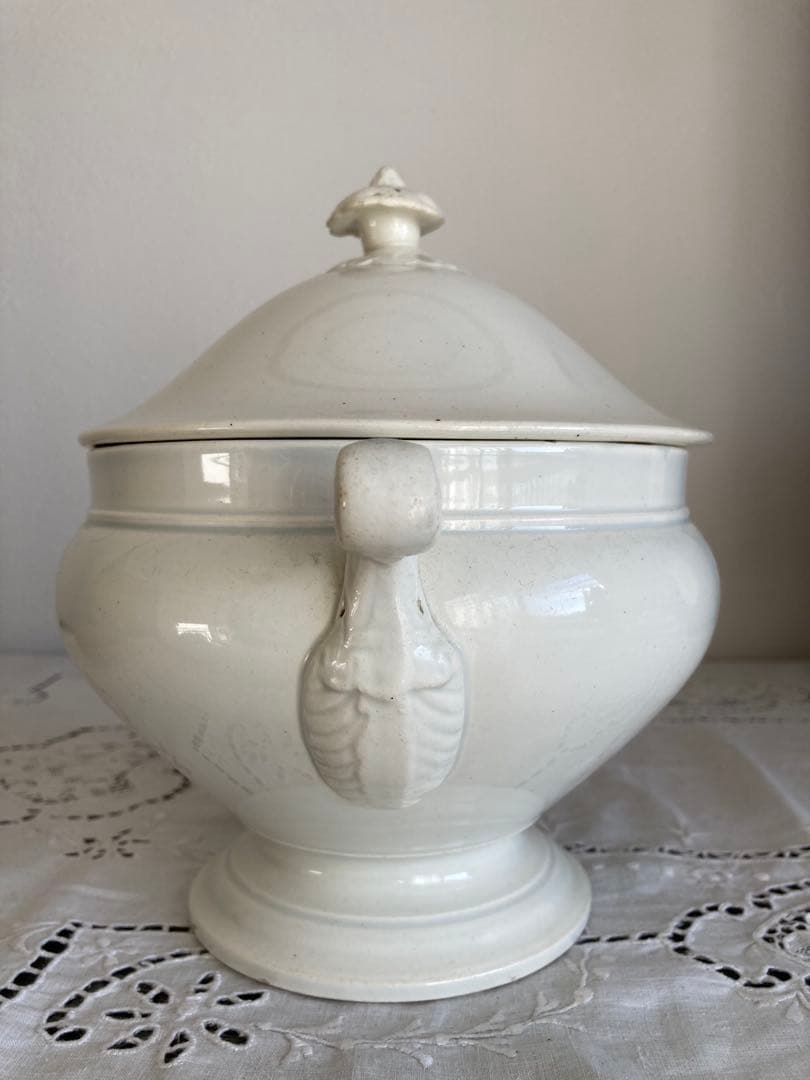 フランスアンティーク　ボルドーDavid JOHNSTON小さなスーピエール