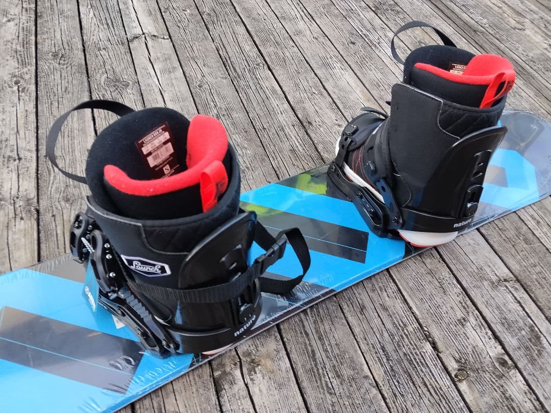 子供用 スノーボード3点セット DUB 118cm ビン BOAブーツ 21cm