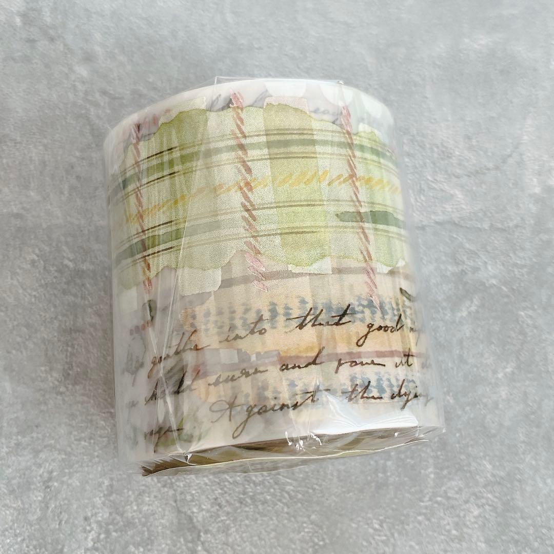 什物《olive》海外マスキングテープ　マステ 【2078】