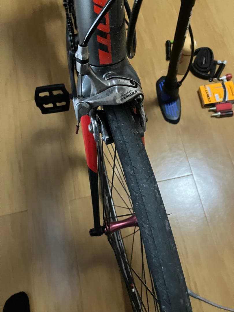 引き取り　福岡　ジャイアント　コンテンドSL2 サイズXSロードバイク　付属品