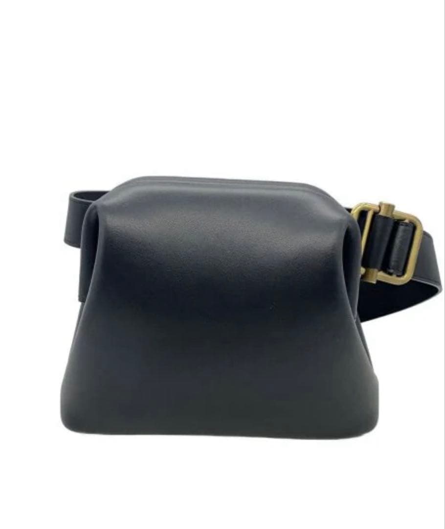 【美品】OSOI MINI BROT ショルダーバッグ　黒　ゴールド金具　韓国