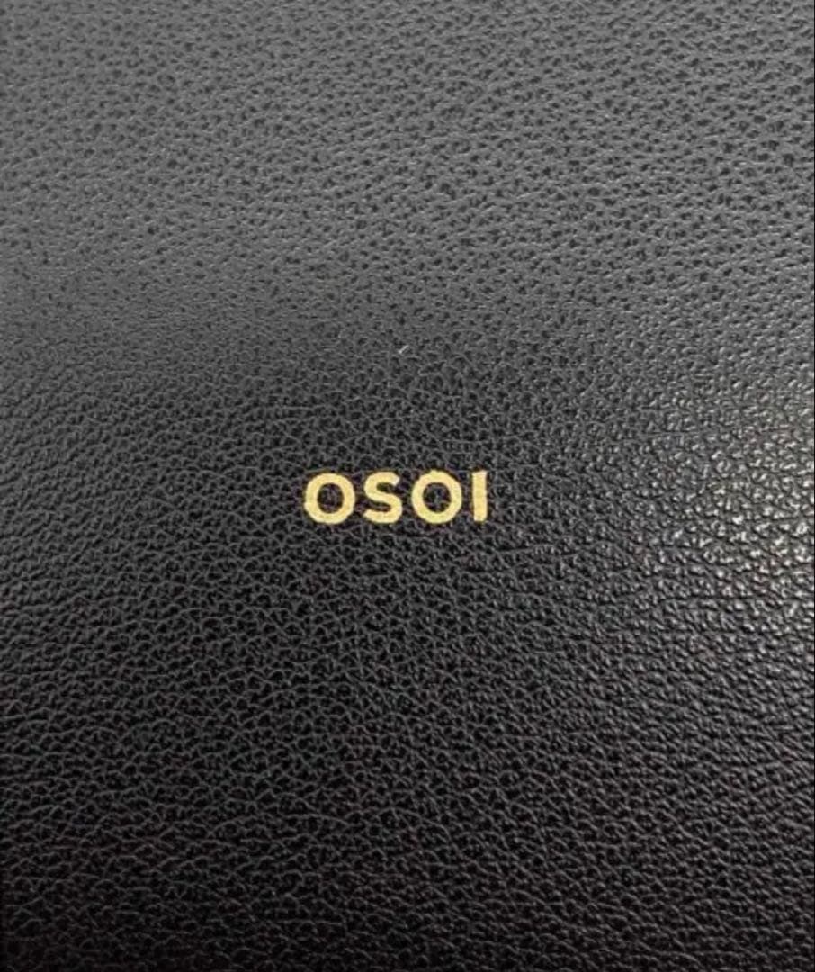 【美品】OSOI MINI BROT ショルダーバッグ　黒　ゴールド金具　韓国