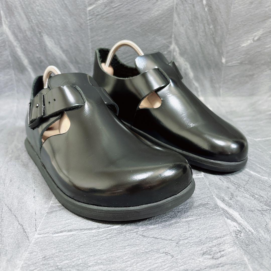 ☆*☆様 試着のみ ビルケンシュトック ロンドン レザー コンフォート ブラック