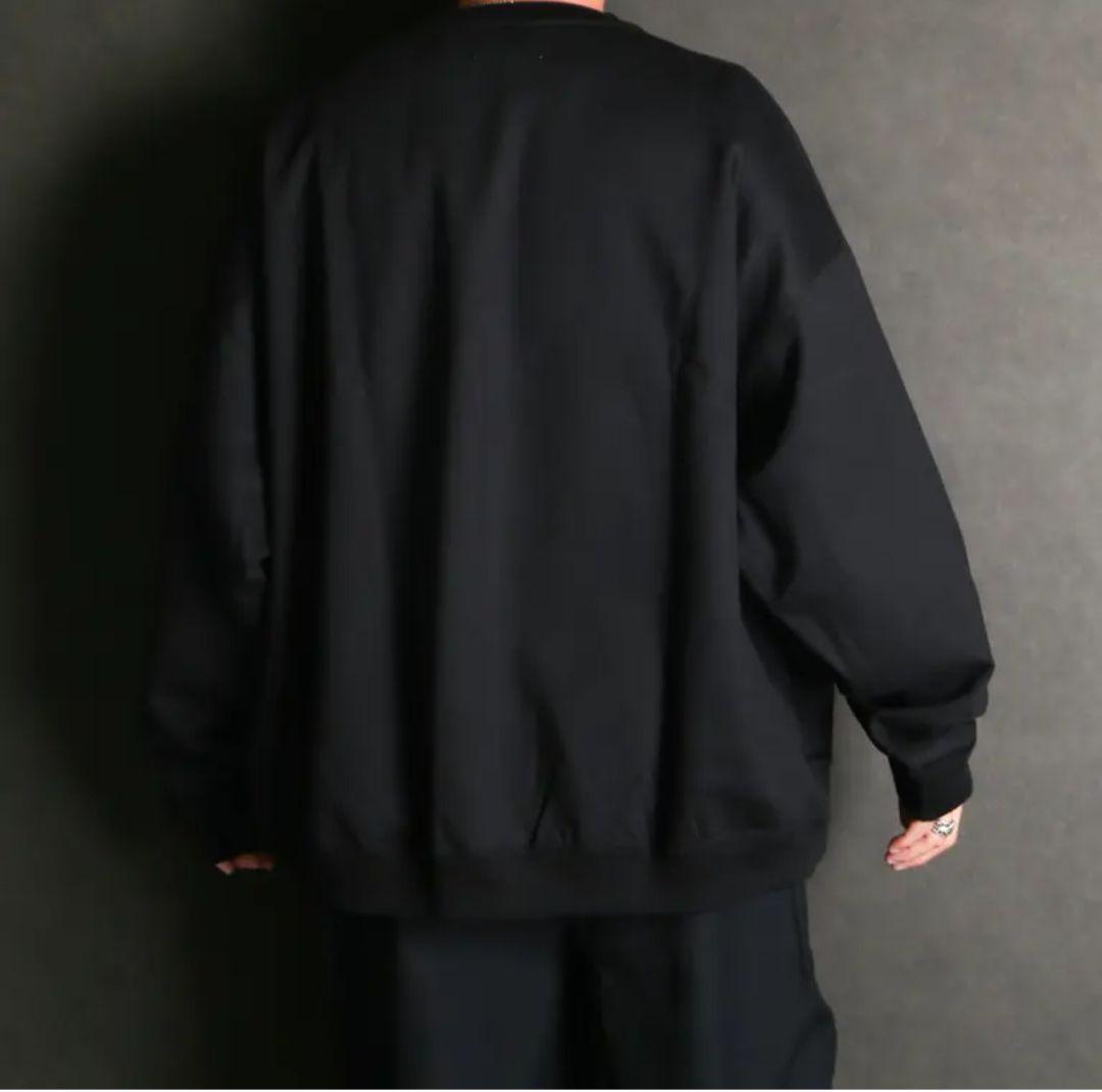 MARKAWARE マーカウェア　ブラック スウェット 1　HUGE SWEAT