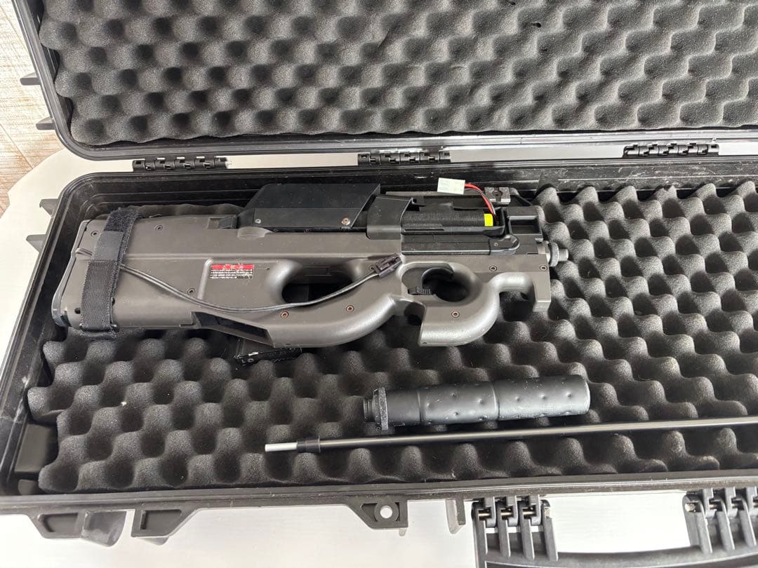 P90 1500発カスタム済み　東京マルイ　ケース付き