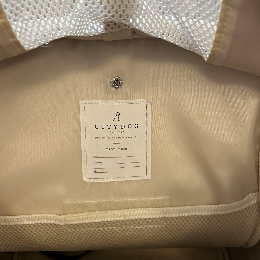 CITYDOG キャリーバッグ ホワイト
