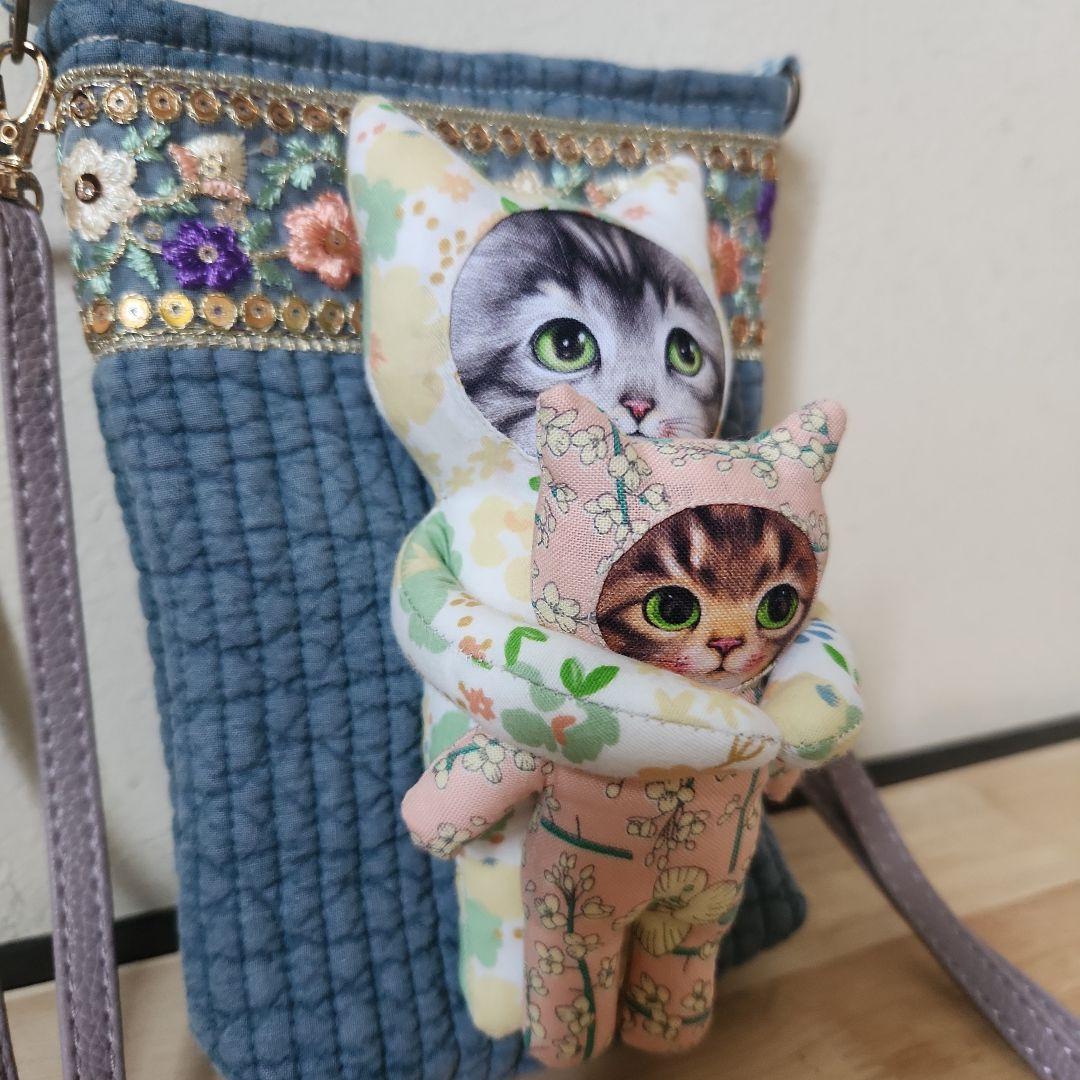 コヤンイサムチョン　にゃんにゃんサコッシュ　ハンドメイド