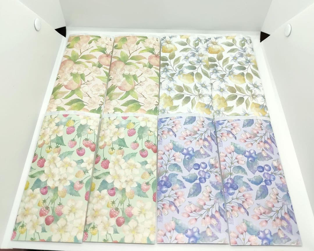 ふみ　ピリピリ開けよ♪　ラッピング袋　花柄