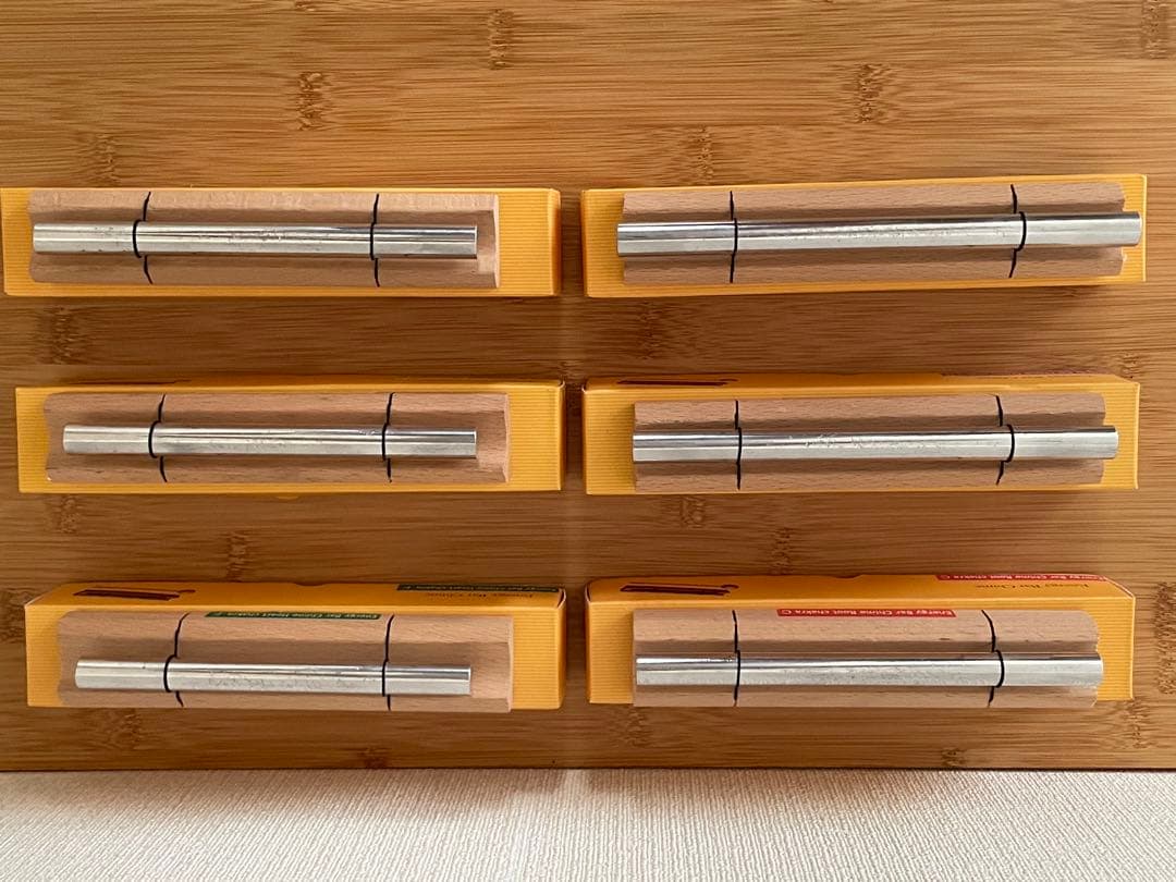 エナジーバーチャイム　チャクラ　6個セット　Energy Bar Chime