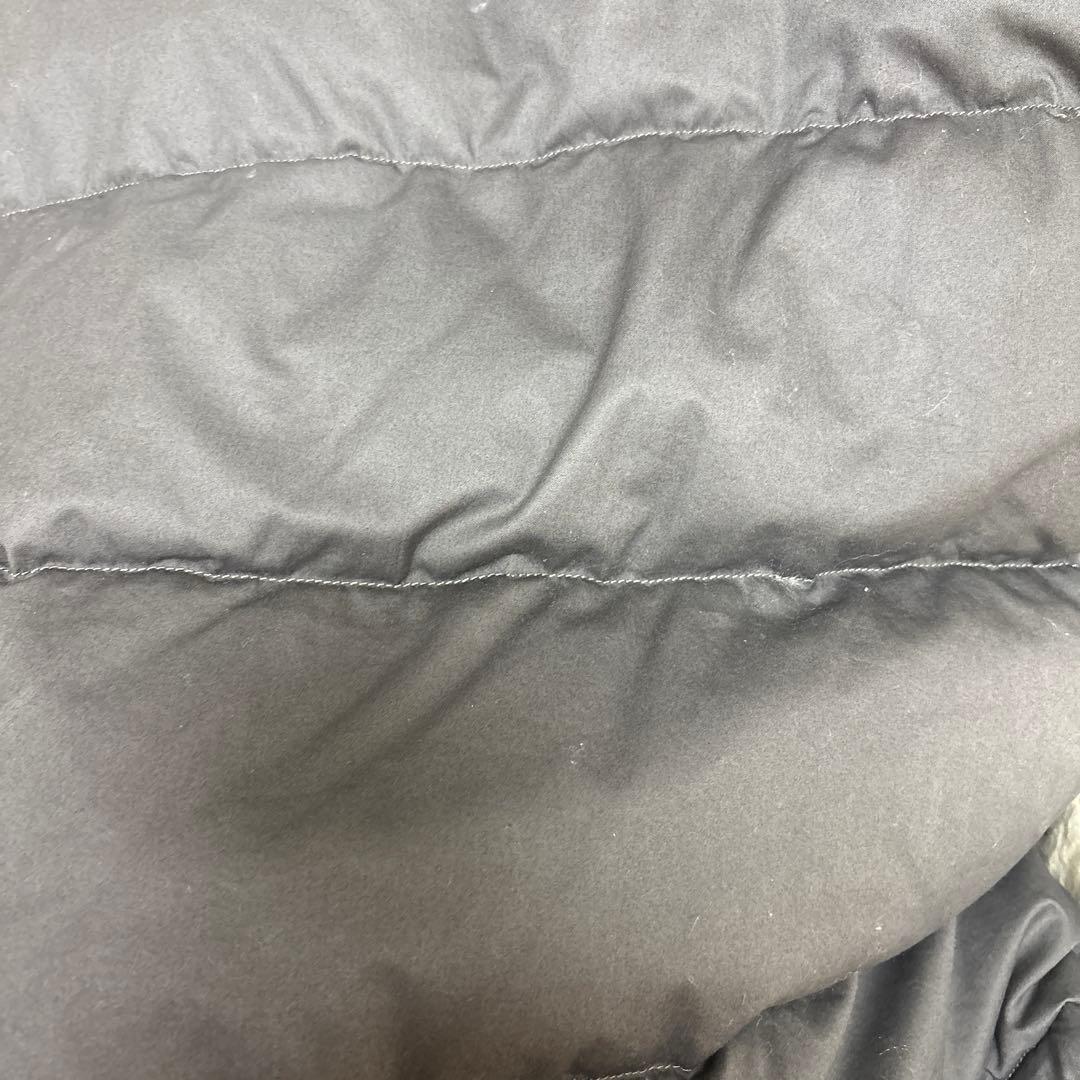 THE NORTH FACE ダウンベスト Lサイズ グレー/イエロー