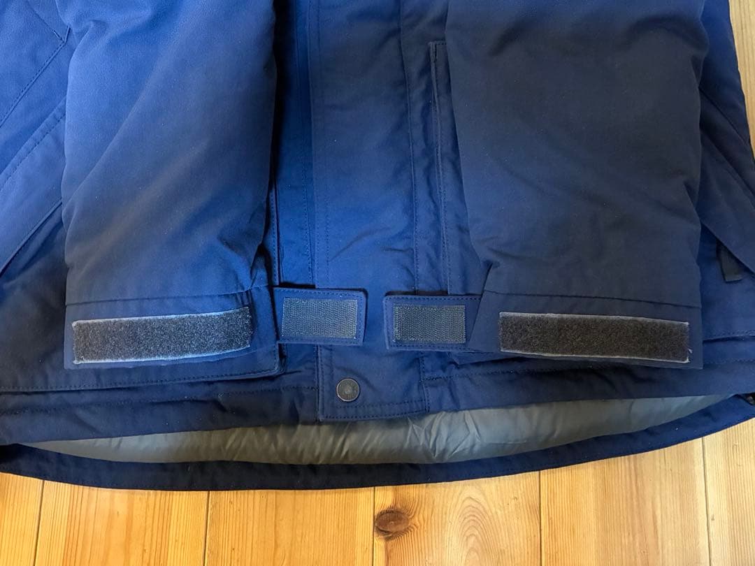 THE NORTH FACE エレバスジャケット Mサイズ ファー付き ネイビー