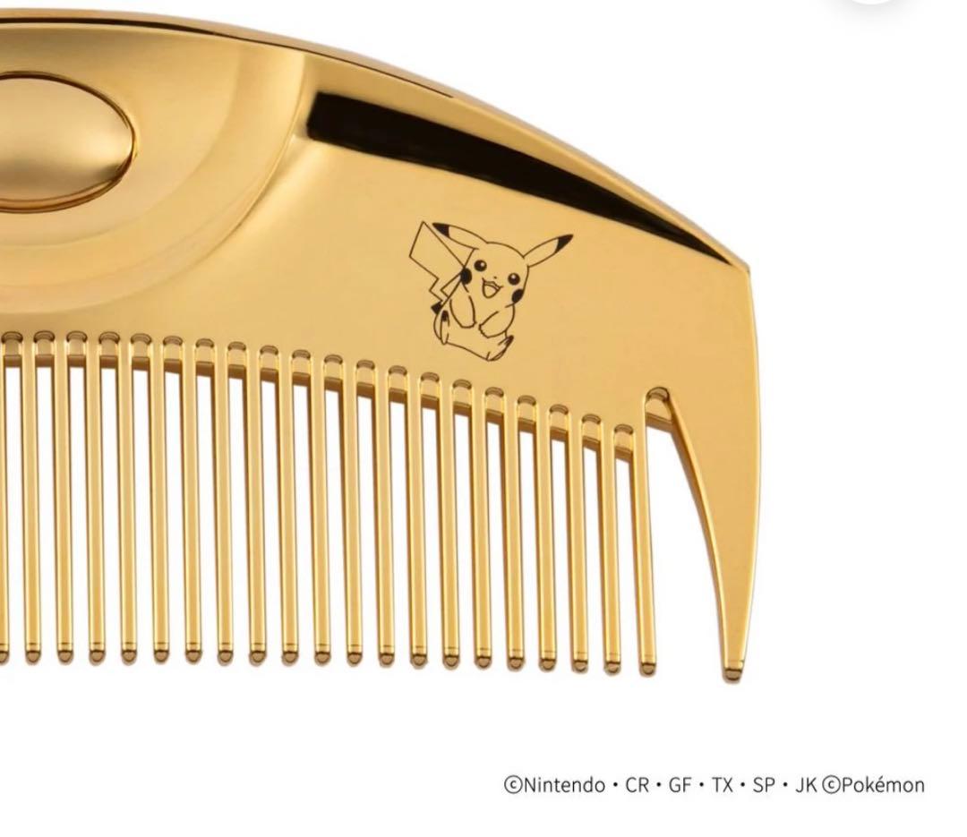ラブクロム♡コーム ポケモンpokemon K24GPツキ ゴールド ピカチュウ