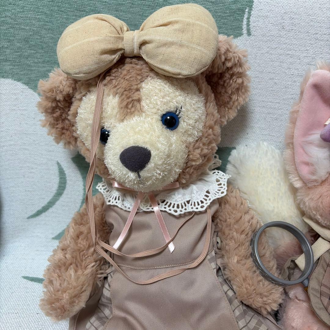 ディズニーダッフィーフレンズ　シェリーメイ リーナベル　コスチュームぬいぐるみ3