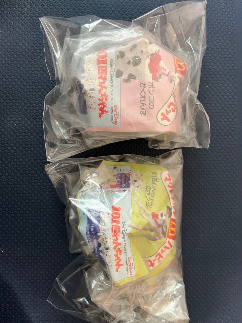 マクドナルド ハッピーセットのおもちゃ ディズニー レトロ 1990年代