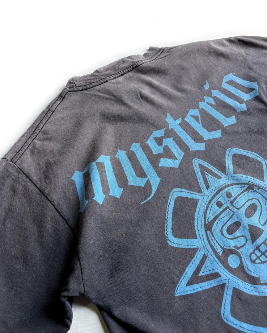 2008 WWE/ ミステリオ 総柄 レスリング Tシャツ