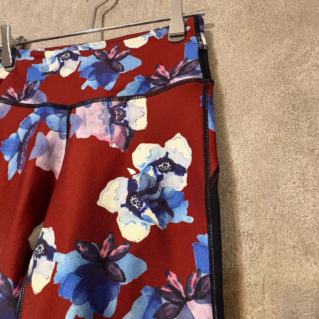 S相当【極美品】AUMNIEアムニー トップス レギンス上下セット フラワー