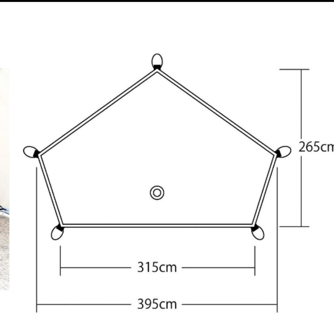 テント・タープ tent-Mark CIRCUS GROUND SHEET HALF
