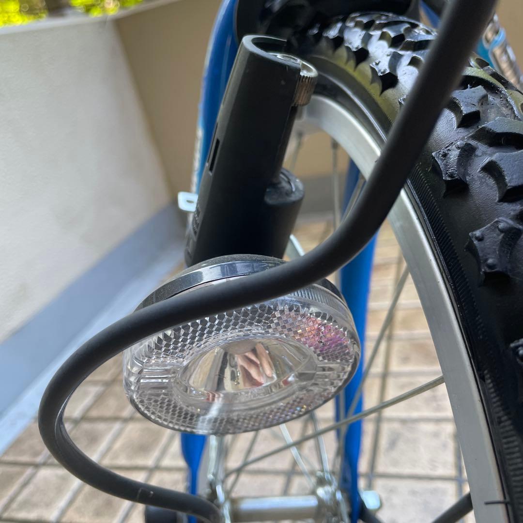 断捨離中★aoi　小学3年生以上　キッズ用自転車ブルー6速ギア付　手渡希望