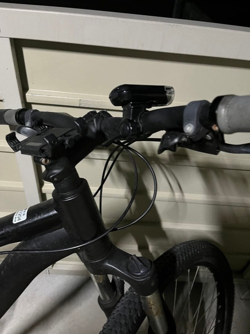 【中古・青森市引取限定】黒 マウンテンバイク メリダ