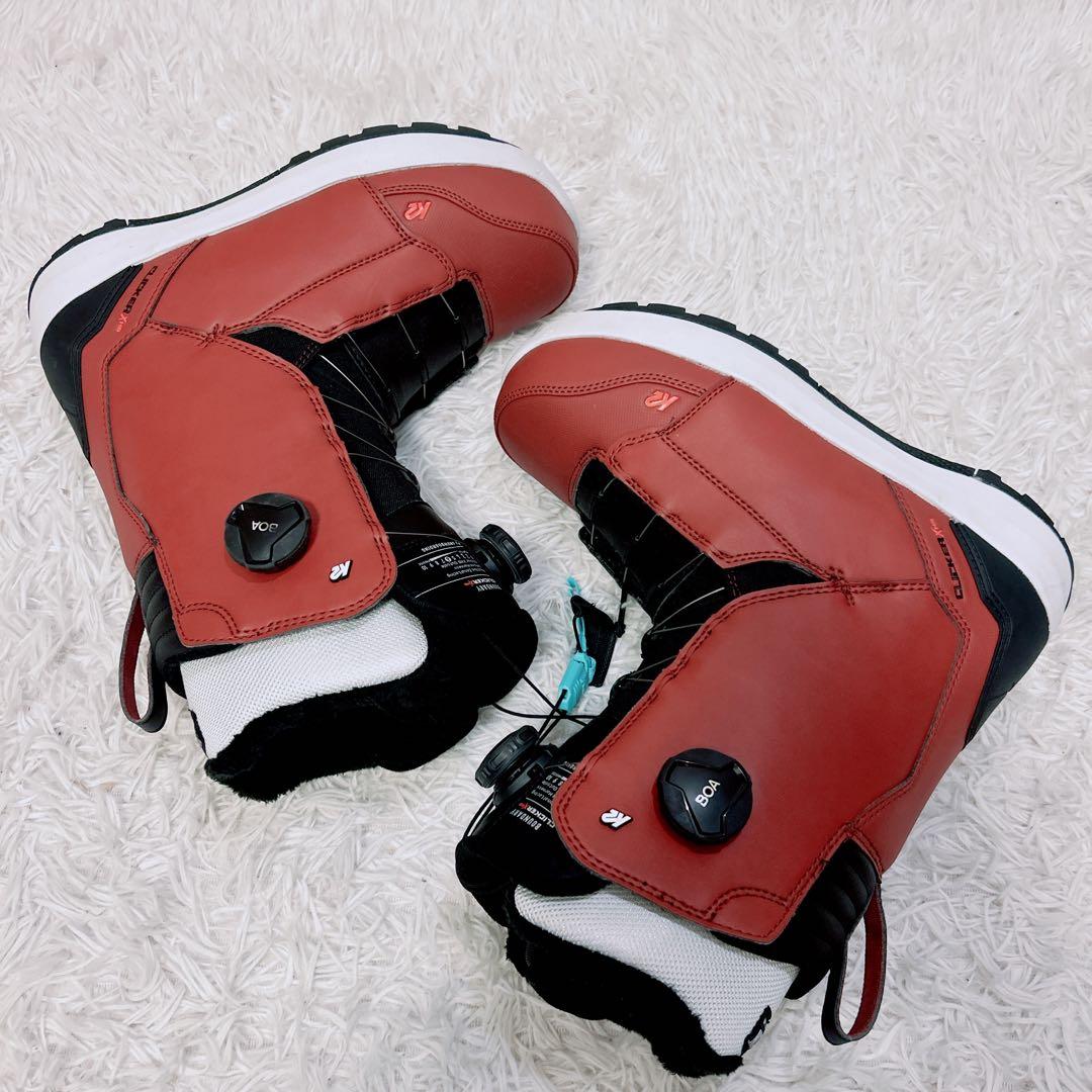 【美品】BOUNDARY CLICKER XHB ステップインブーツ　28cm