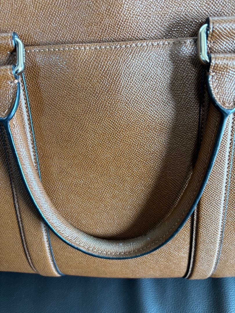 コーチ　COACH ブラウン ビジネスバッグ