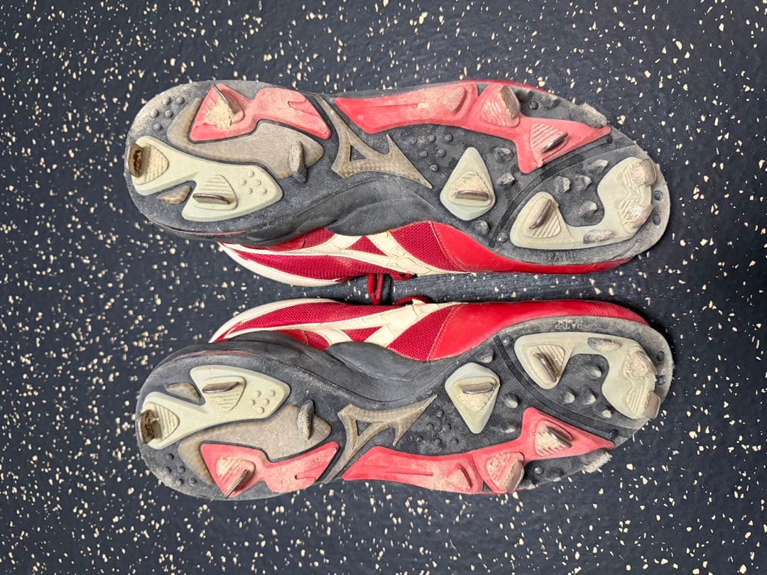 Mizuno 元プロ野球 田口壮選手サイン入り実使用スパイク