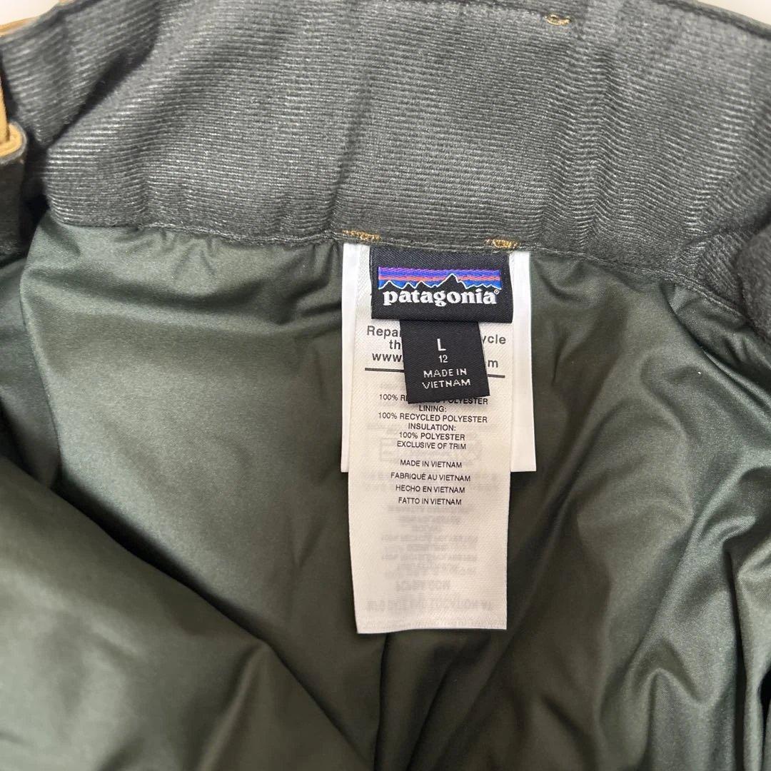 【美品】Patagonia キッズ スノーウェア ボーイズ パンツ L(12)